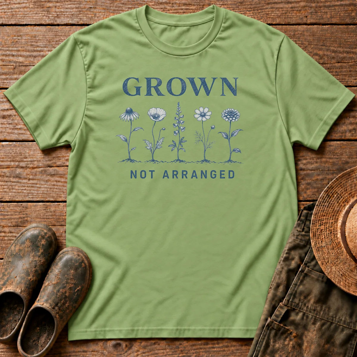 Grown Not Arranged T-shirt