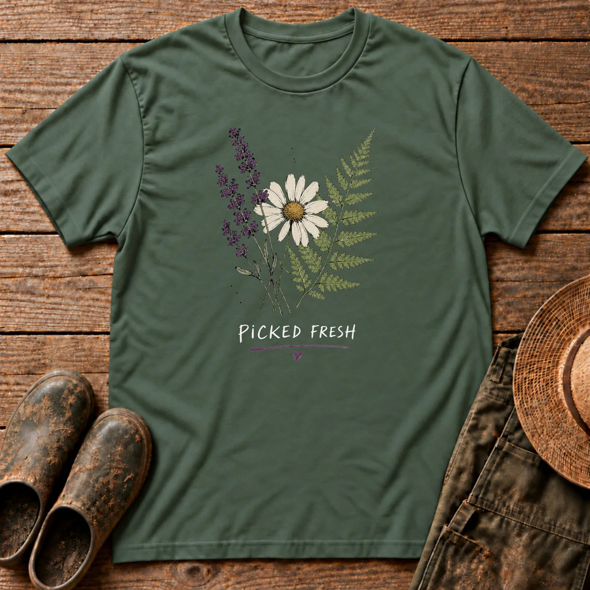 Picked Fresh Dark T-shirt