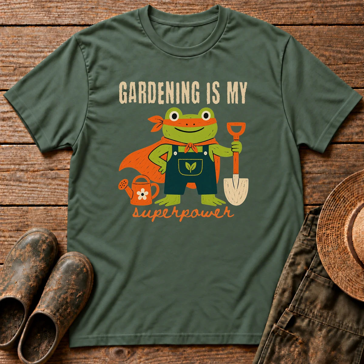 Gardening Superpower Tshirt