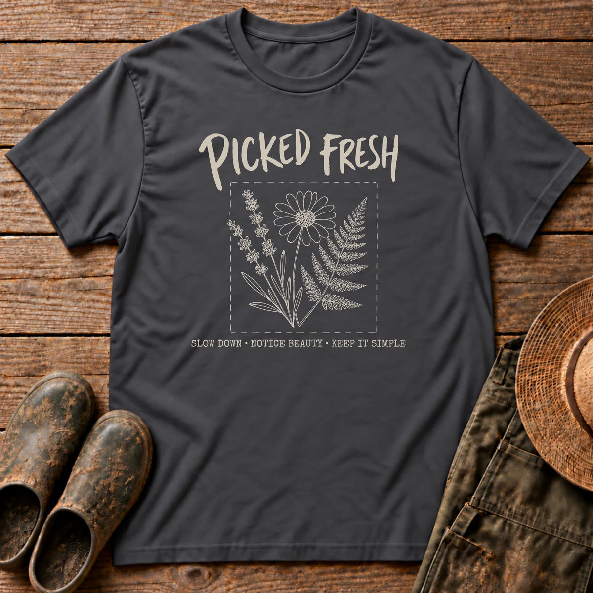 Fresh Mono Dark T-shirt