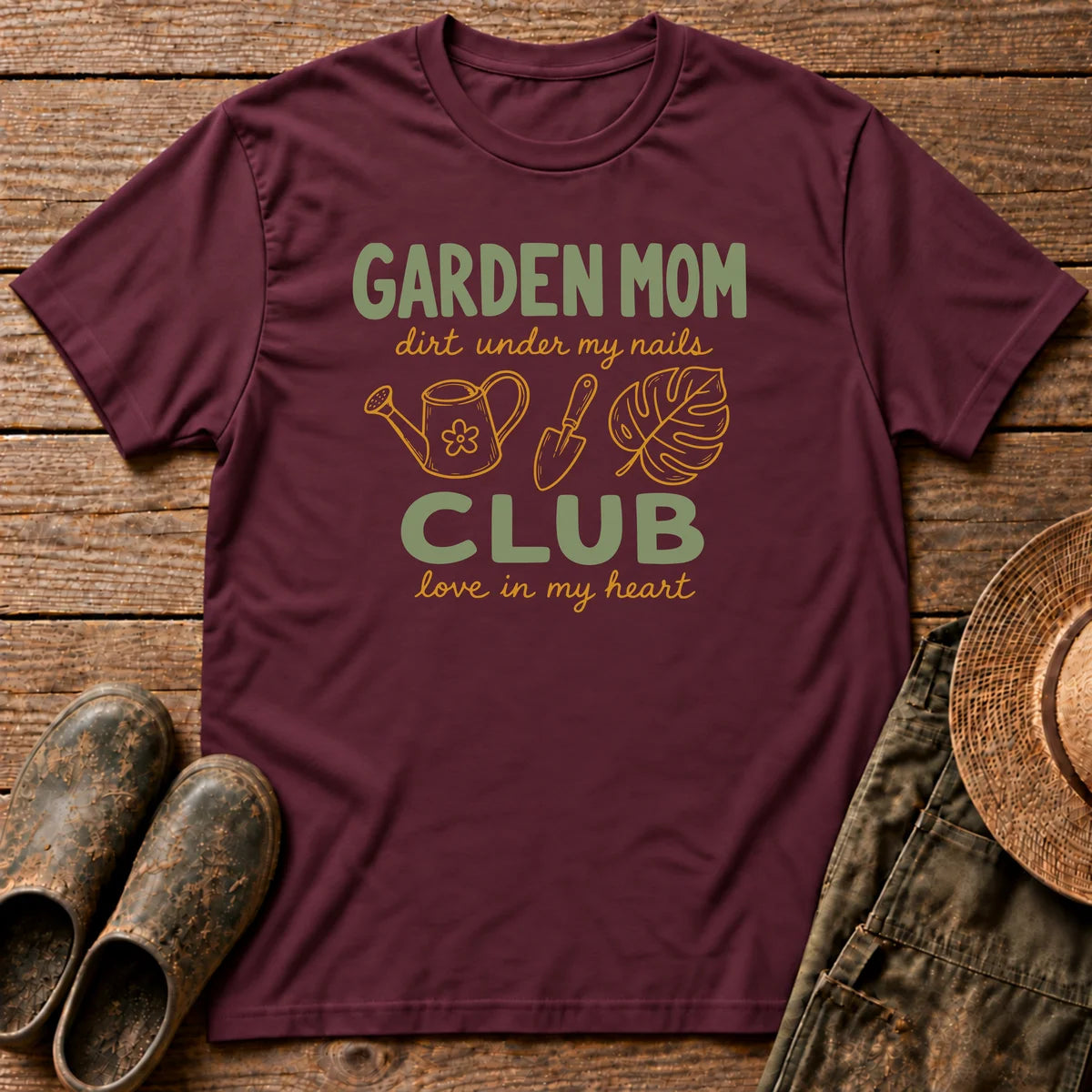 Garden Mom Club T-shirt