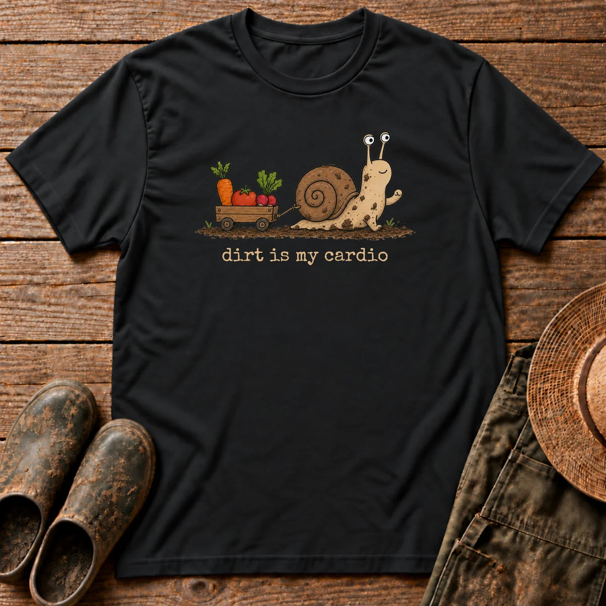 Dirt Is My Cardio T-shirt