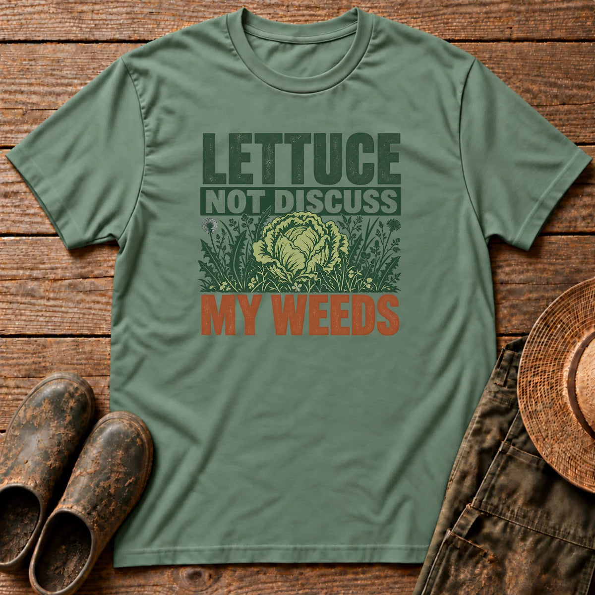 Lettuce not Discuss Tshirt