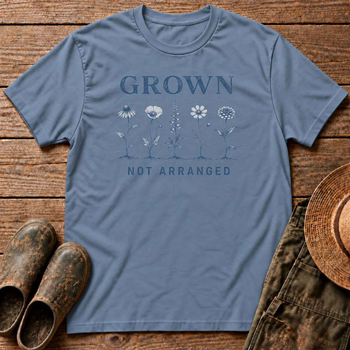Grown Not Arranged T-shirt
