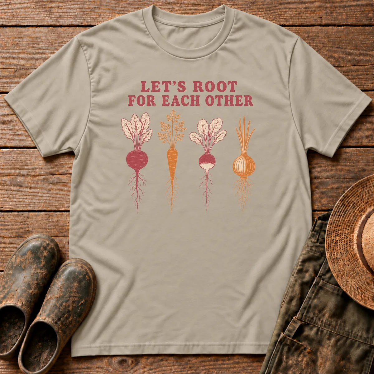 Lets Root Green T-shirt