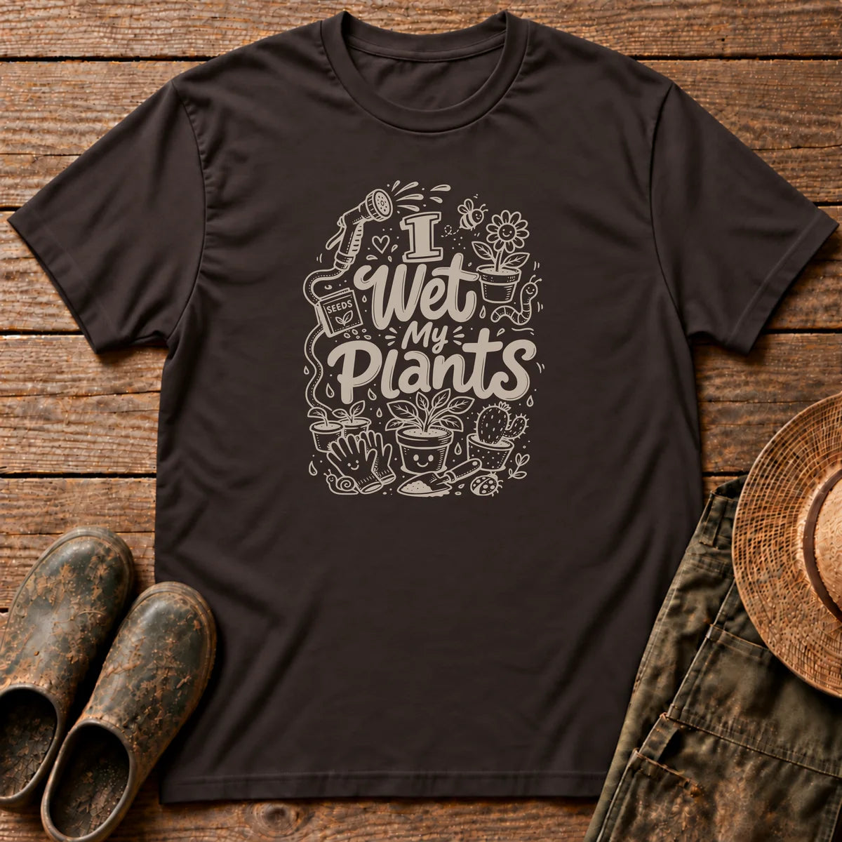 I Wet My Plants T-shirt