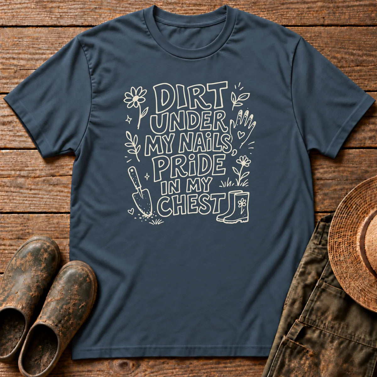 Dirt Nails Dark T-shirt