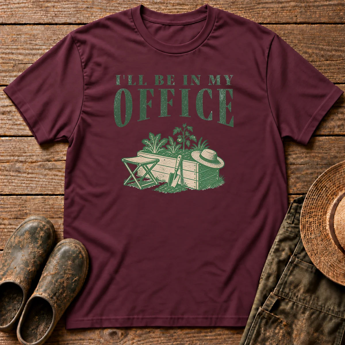 My Garden Office T-shirt