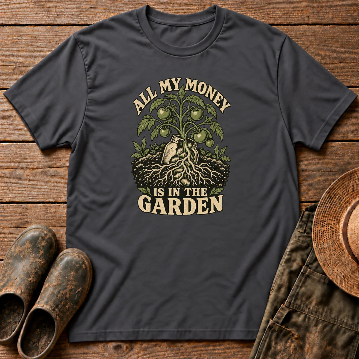 Money in Garden Tshirt