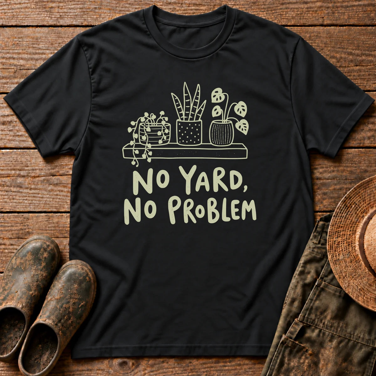 No Yard Dark T-shirt