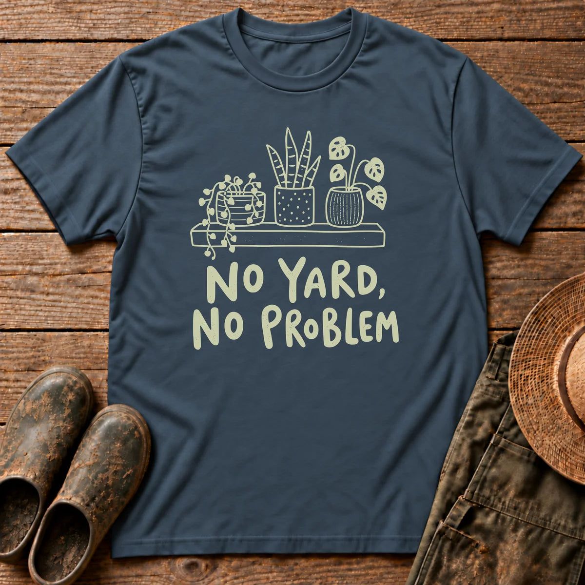 No Yard Dark T-shirt