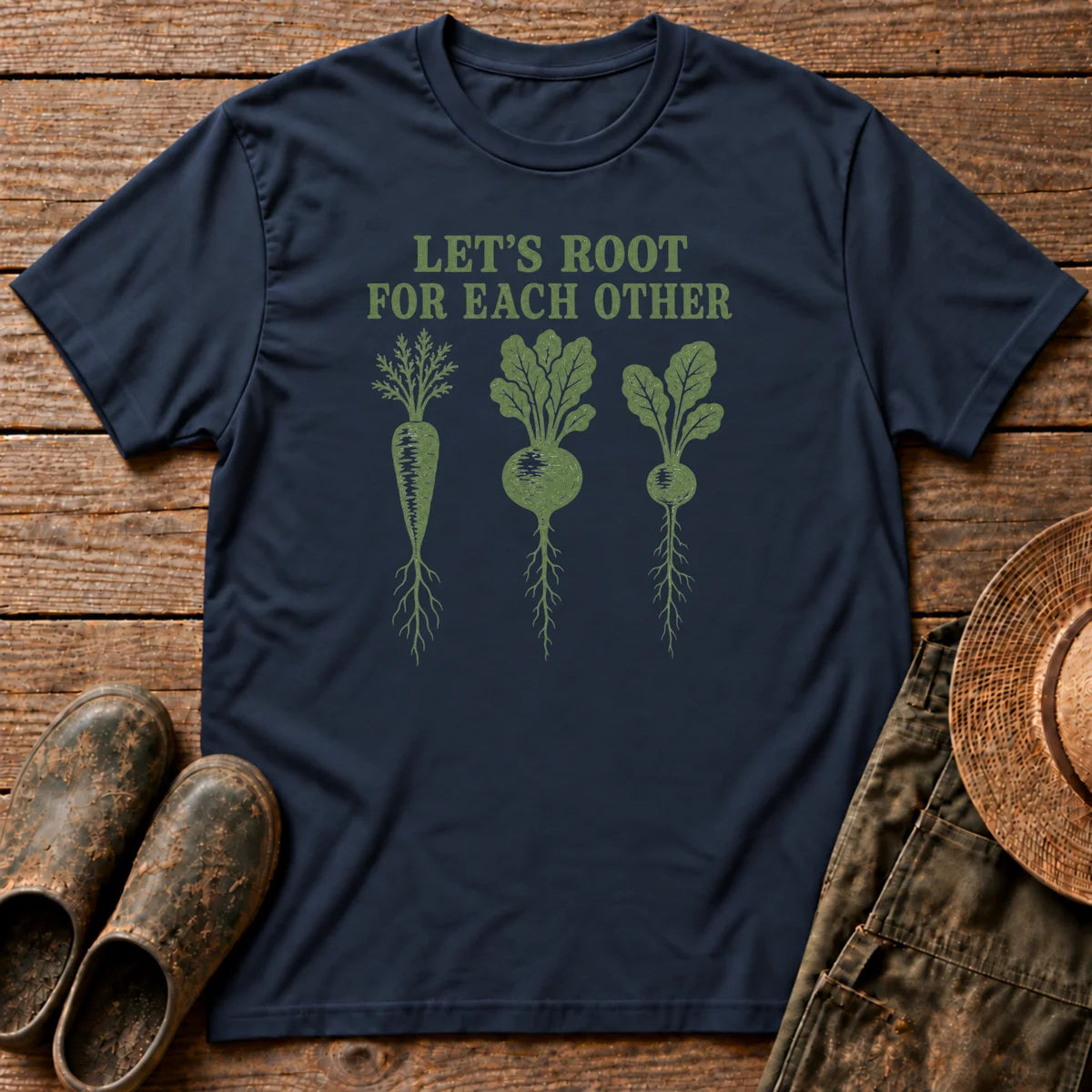 Green Roots Unite T-shirt