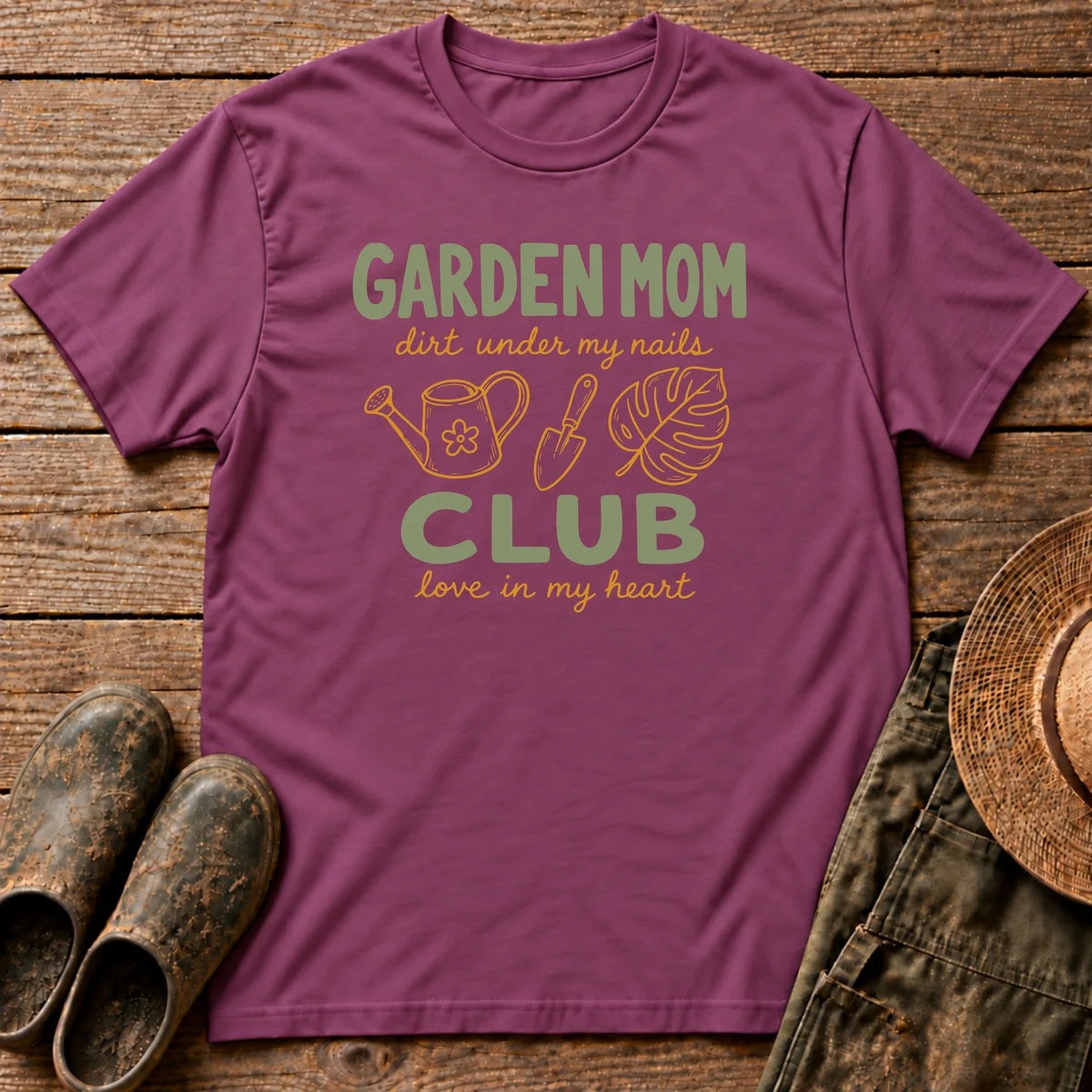 Garden Mom Club T-shirt