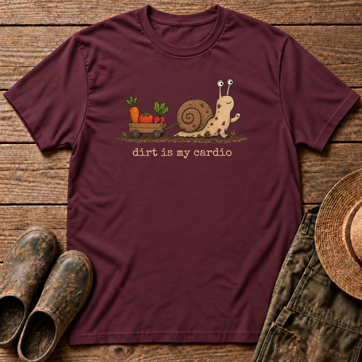 Dirt Is My Cardio T-shirt