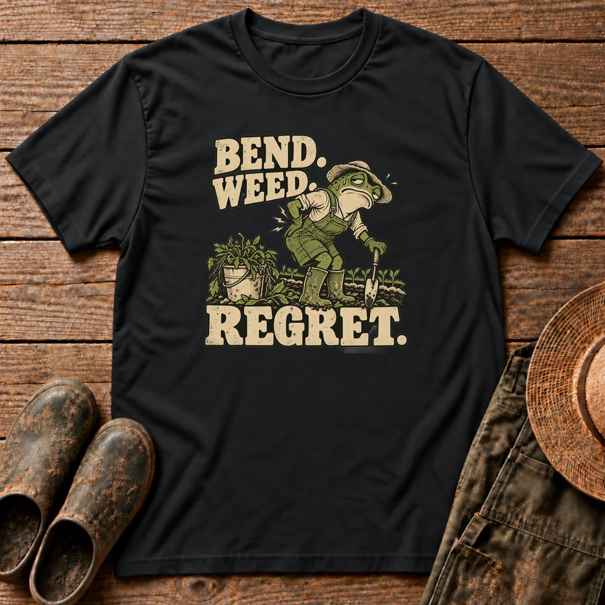 Bend Weed Regret Tshirt