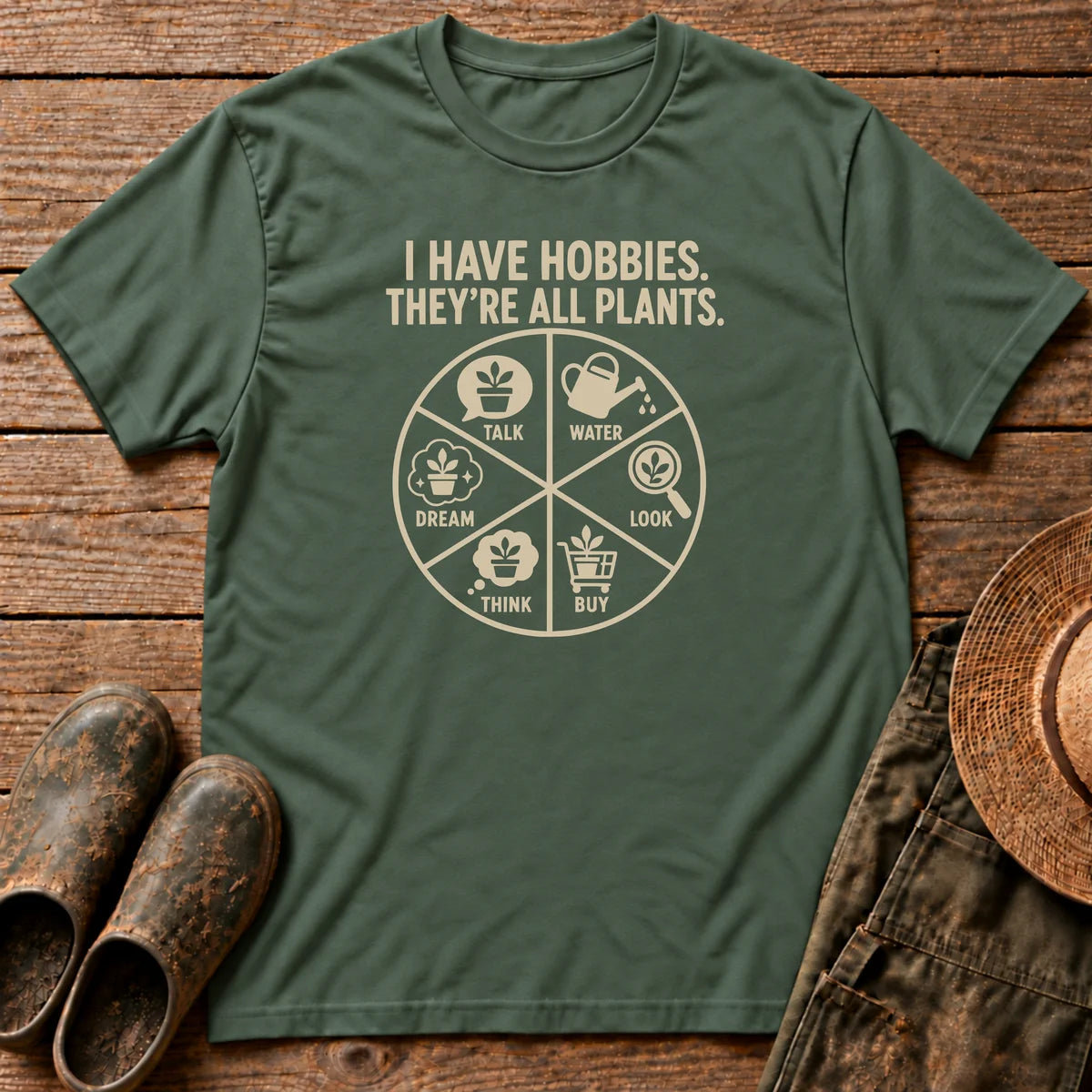 Plant Hobbies Tshirt