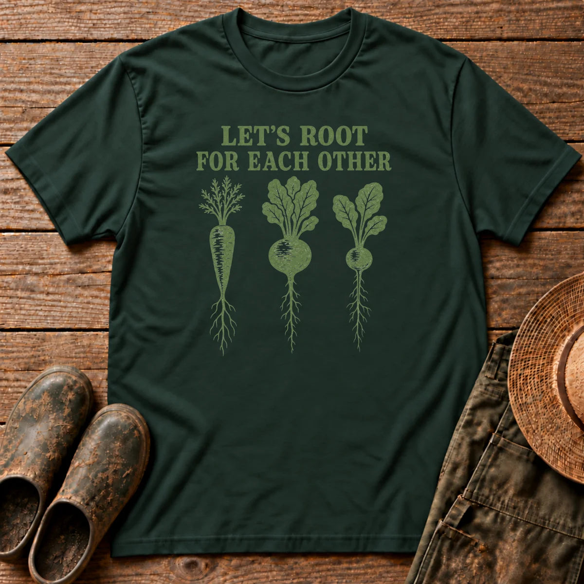 Green Roots Unite T-shirt