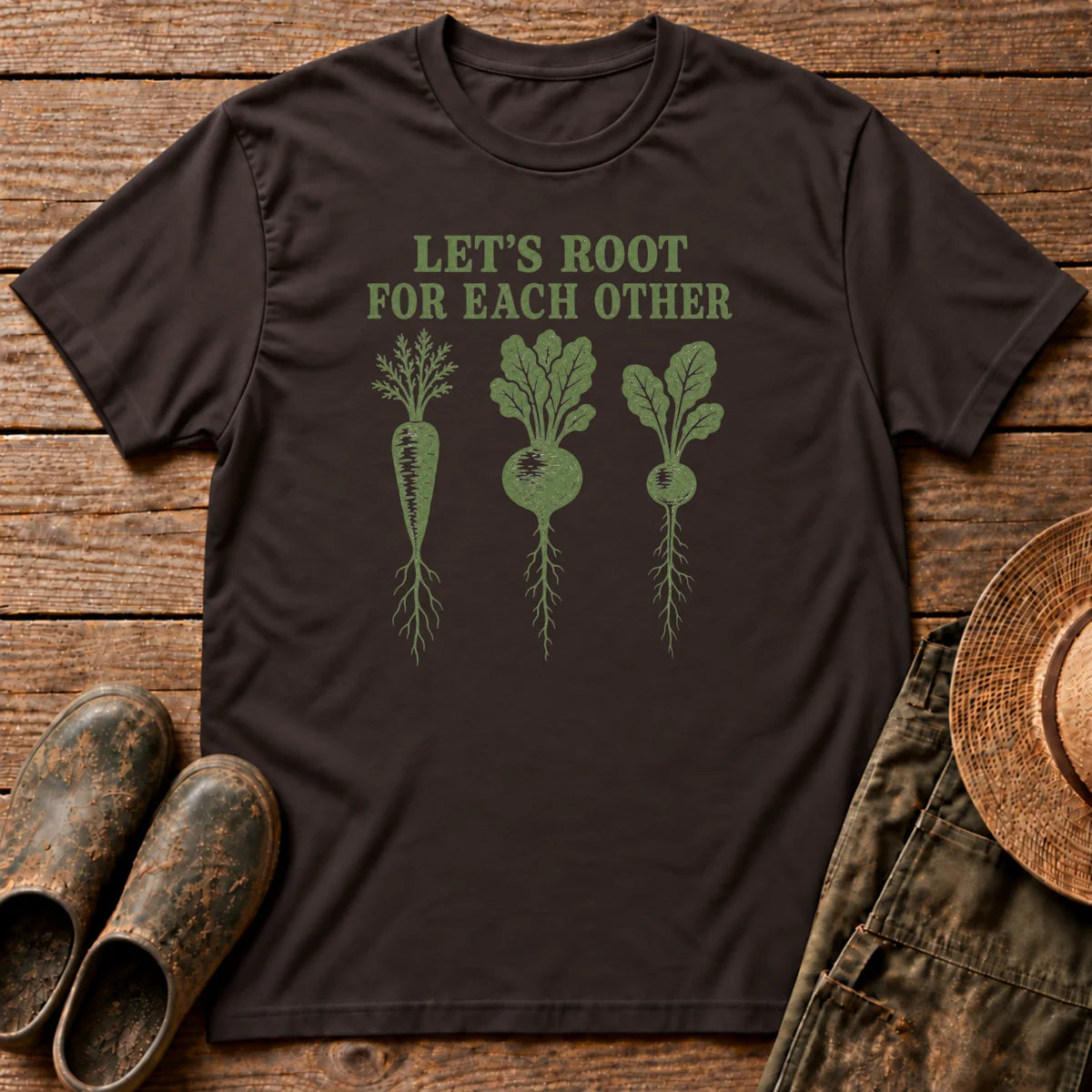 Green Roots Unite T-shirt