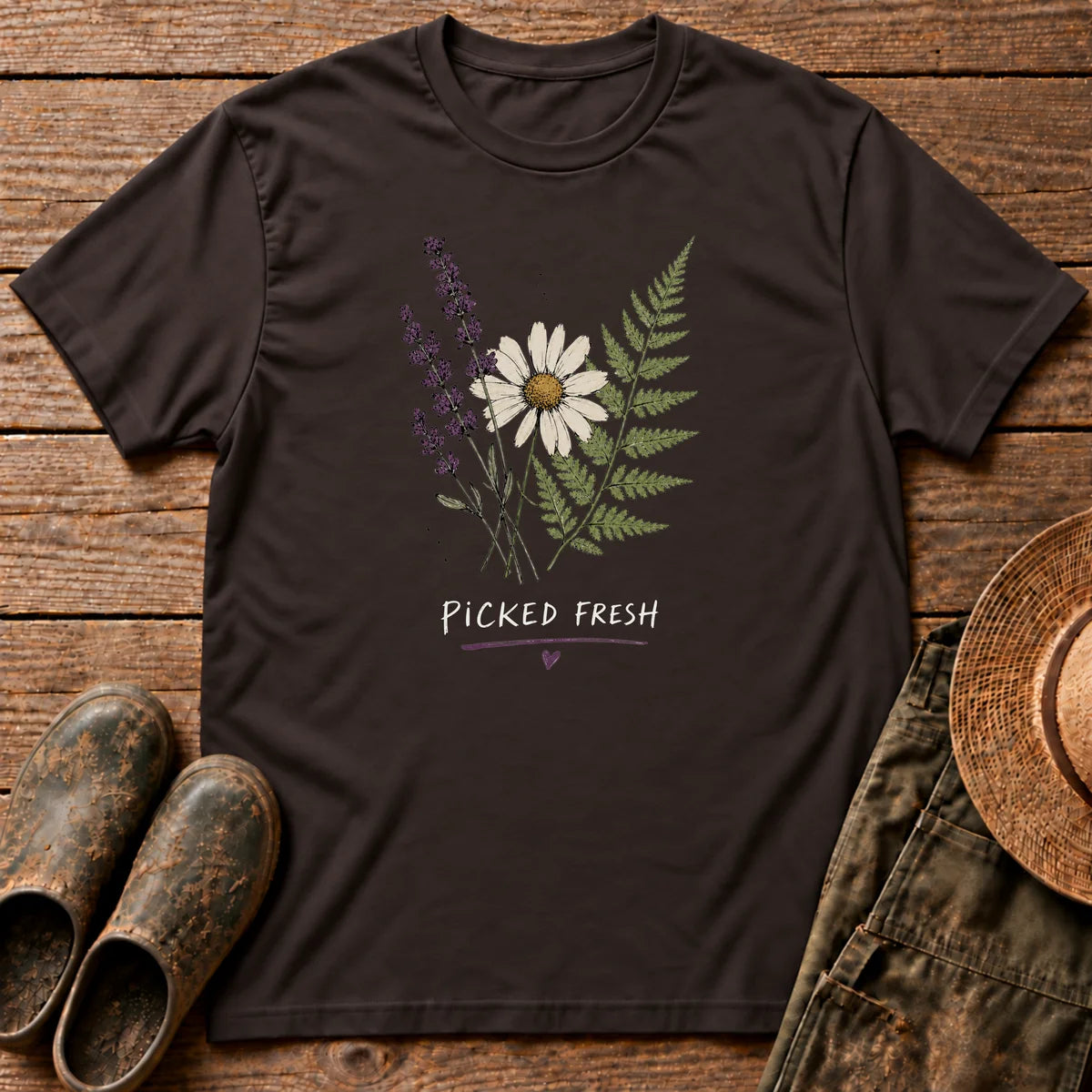 Picked Fresh Dark T-shirt