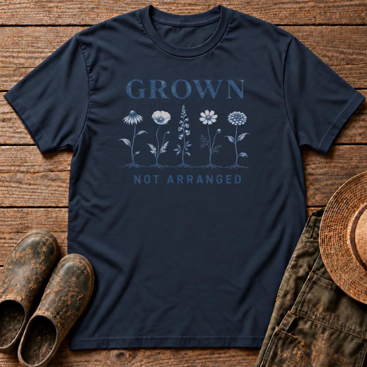 Grown Not Arranged T-shirt