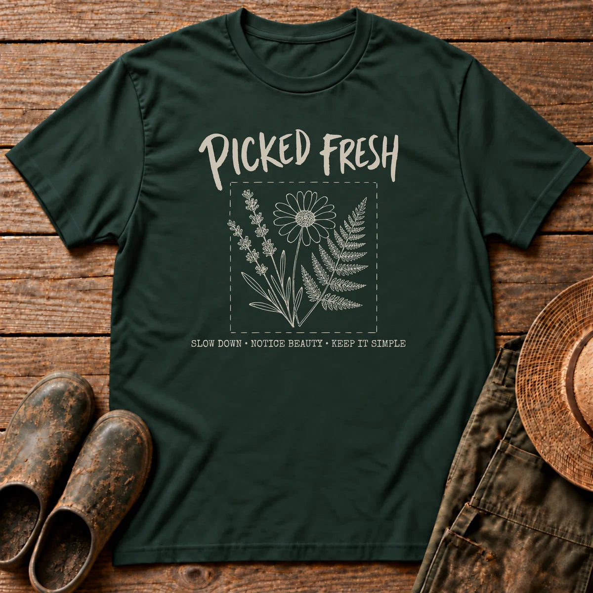 Fresh Mono Dark T-shirt