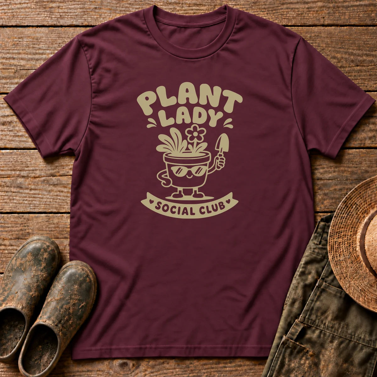 Plant Lady Club T-shirt