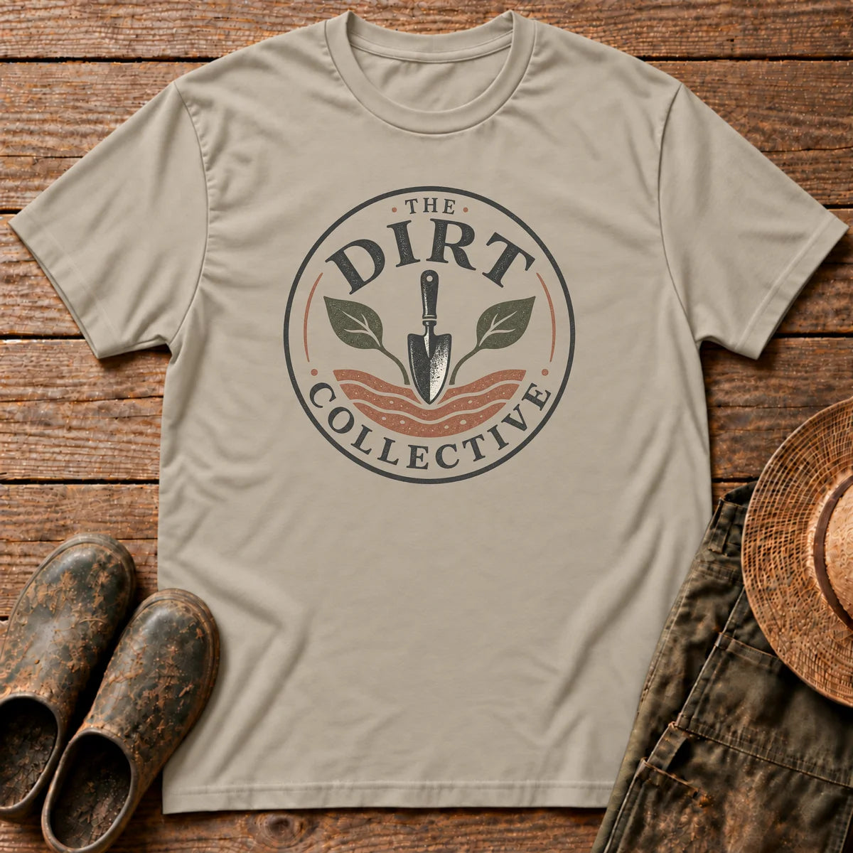 Dirt Club Badge T-shirt