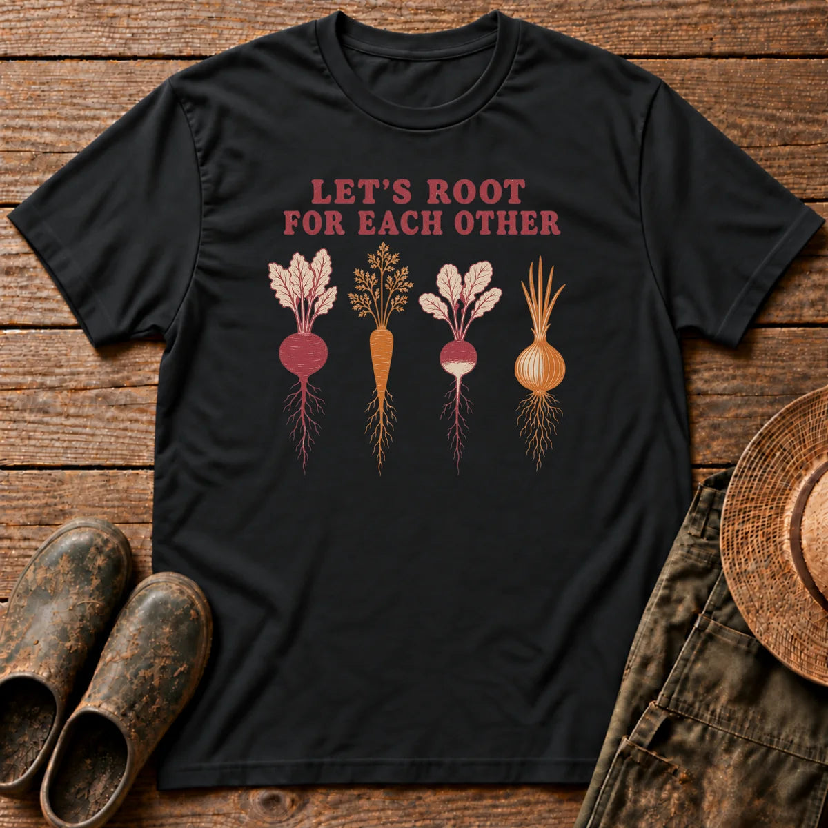 Lets Root Green T-shirt