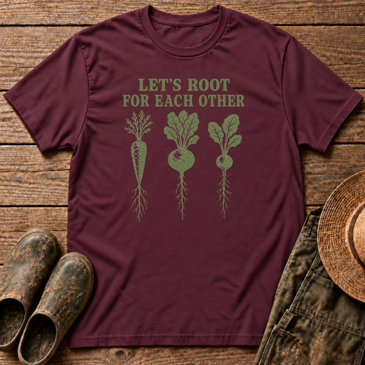 Green Roots Unite T-shirt