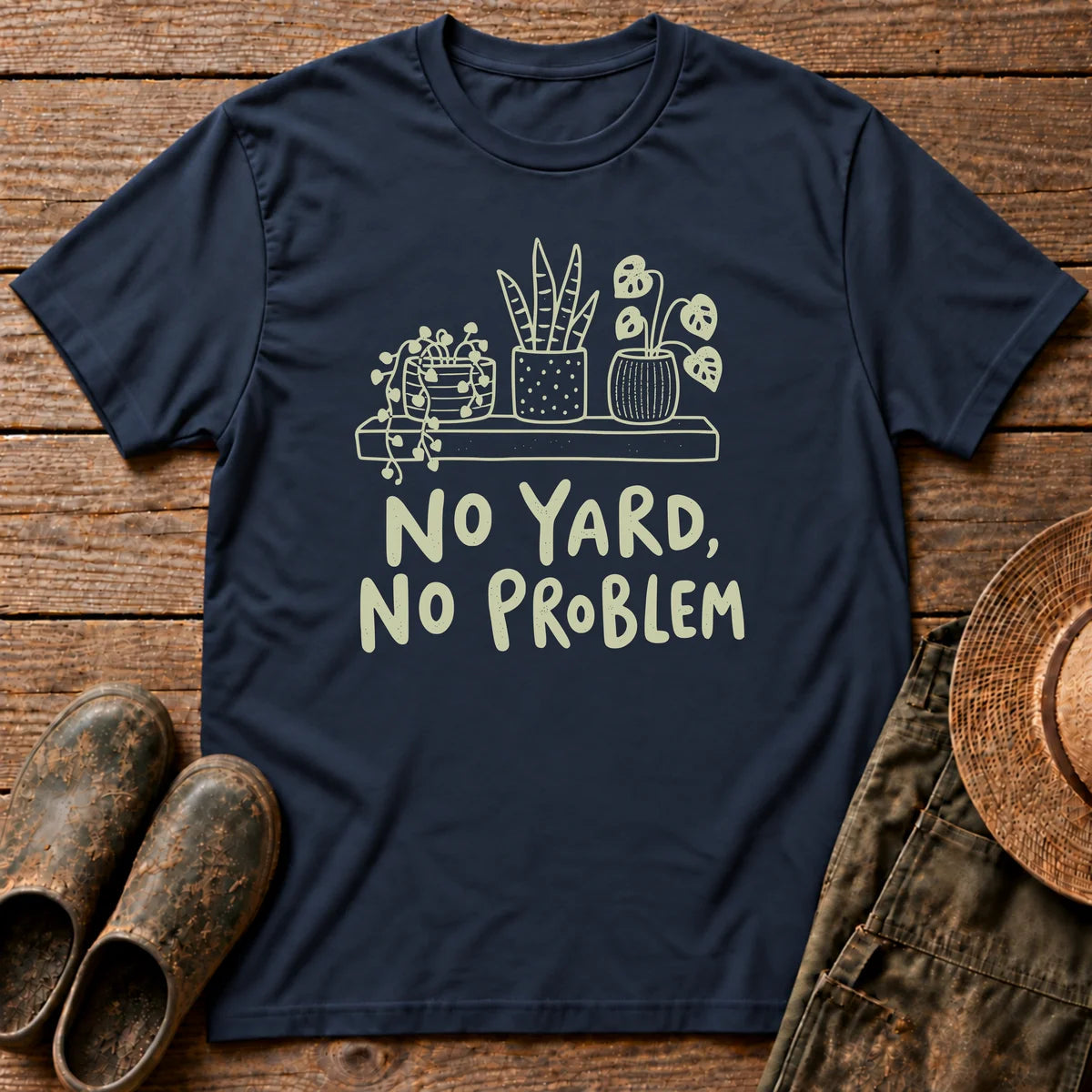 No Yard Dark T-shirt
