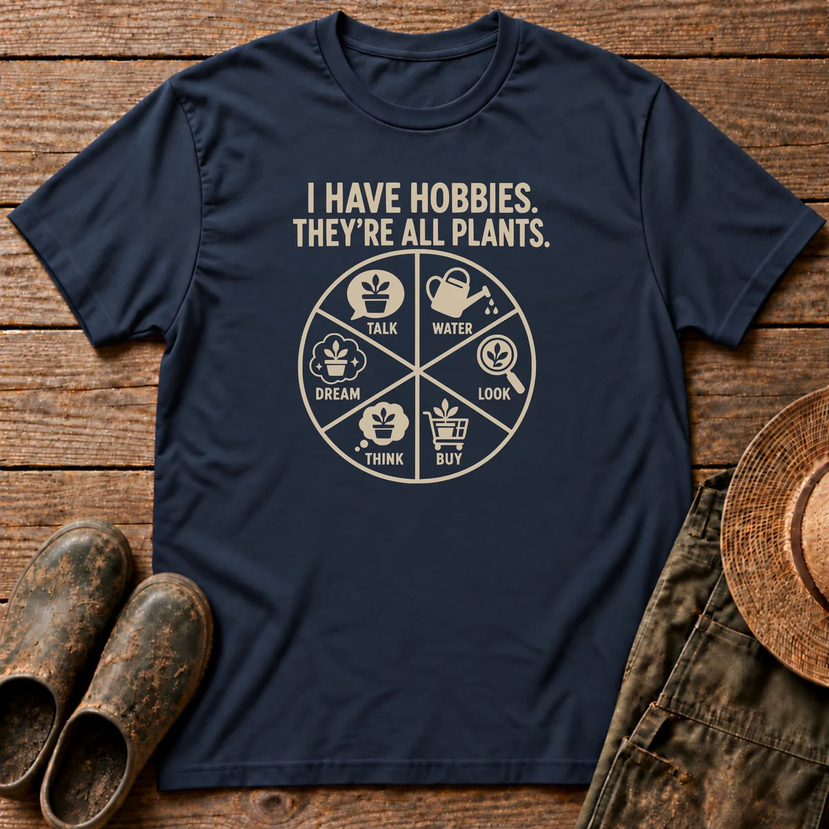 Plant Hobbies Tshirt