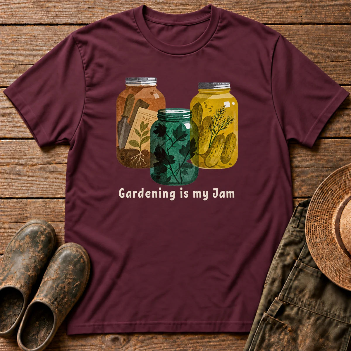 Gardening is My Jam Tshirt