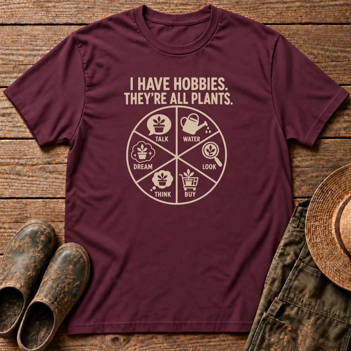 Plant Hobbies Tshirt